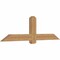 Ekena Millwork Eugene Smooth Timber Gable Bracket, Western Red Cedar, 72"W x 21"H x 3 1/2"D x 5 1/2"F, 7/12 Pitch GBW072X21X0406EUG00SWR - alternate 5